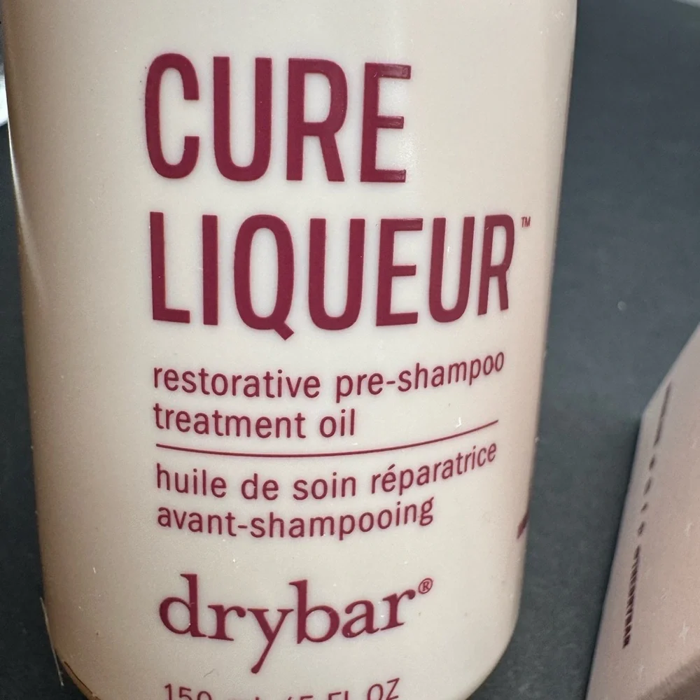NIB Drybar Cure Liqueur Pre-Shampoo Treatment Oil- 5 fl oz